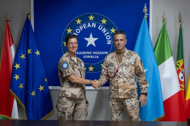 New EU commander in Somalia pledges deeper support for Somali army