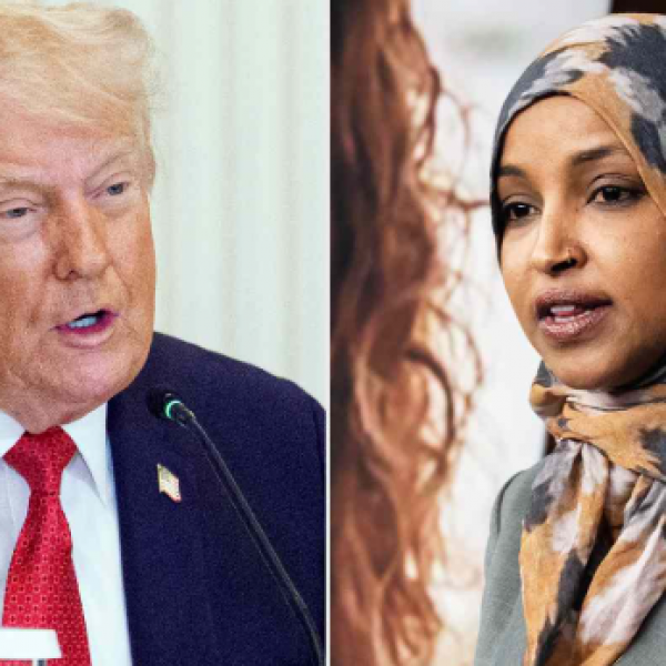 Rep. Ilhan Omar slams Trump, denouncing his hateful, divisive rhetoric