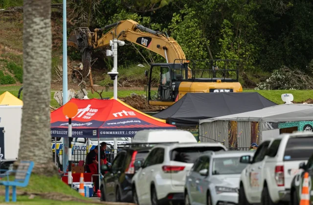 Rescue crews race to find six missing after New Zealand landslide