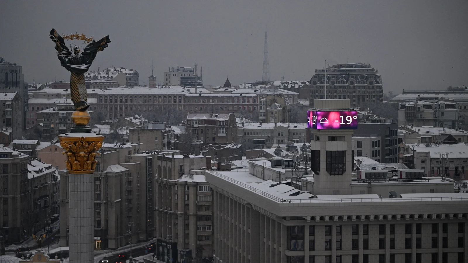 Russian Strikes Leave Kyiv With Just Half Its Needed Power, Mayor Says