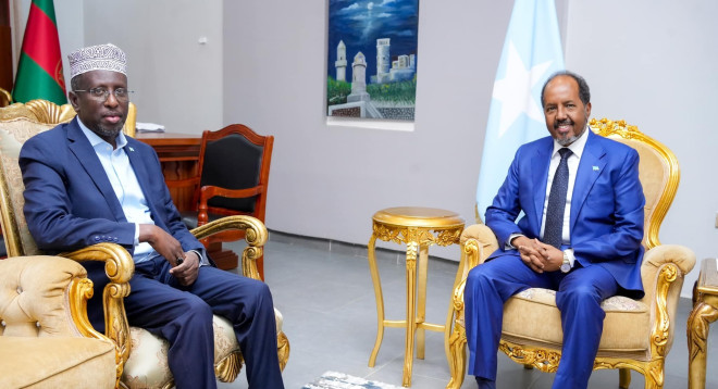 Somali President Meets Sharif Sheikh Ahmed as Calls for National Dialogue Grow