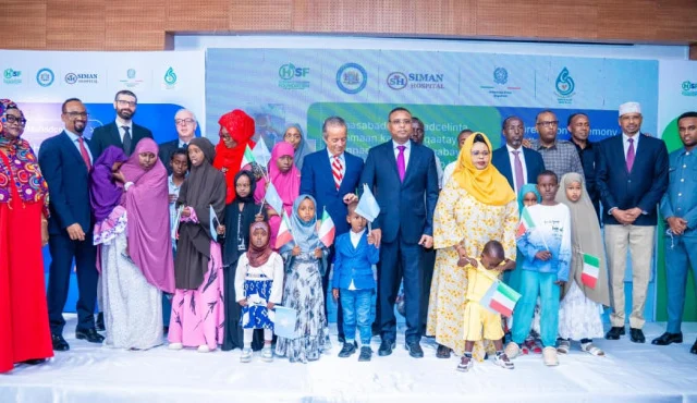 Somali children return home from Italy after life-saving heart surgeries