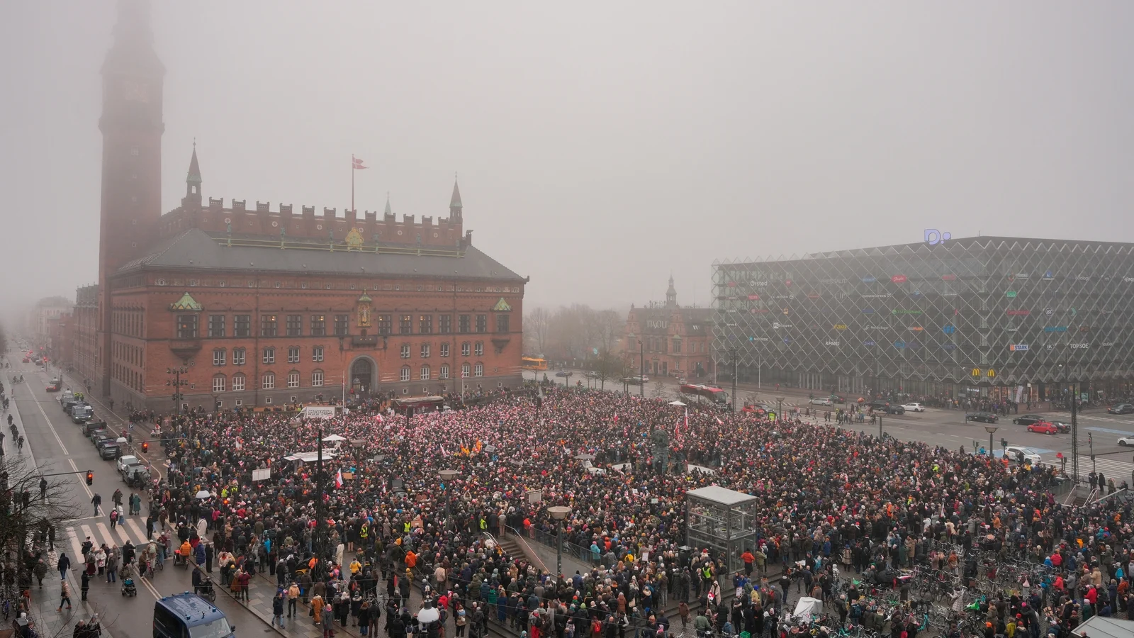 Thousands march in Copenhagen against Trump over Greenland dispute