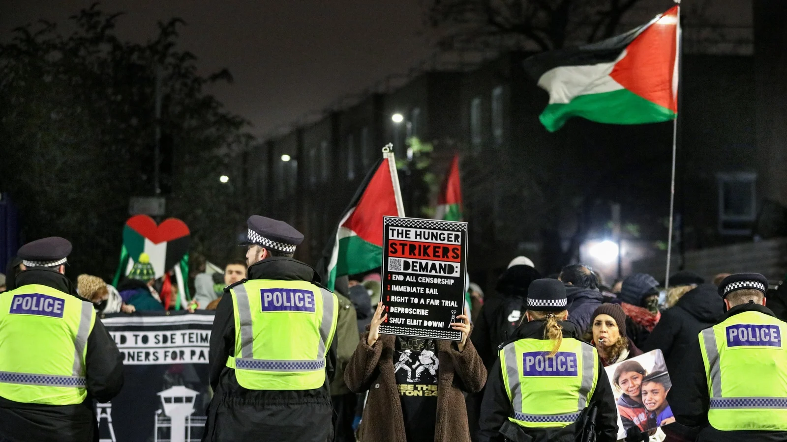 Three Palestine Action activists call off their hunger strikes