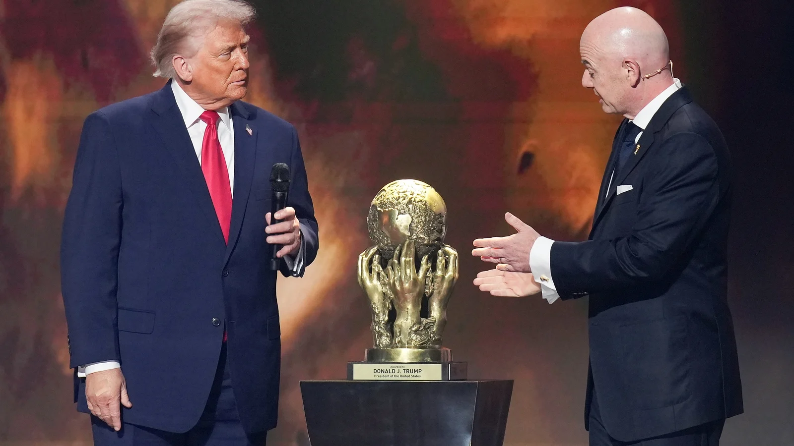 Donald Trump’s ‘peace president’ claim clashes with his military strikes