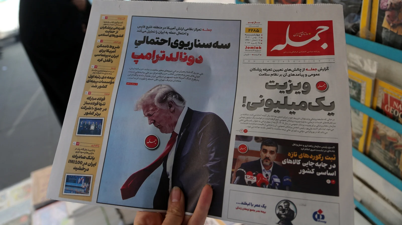 Trump warns Iran: Accept nuclear pact or face harsher military strikes