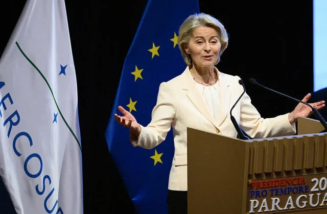 Ursula von der Leyen touts fair trade as EU-Mercosur pact signed