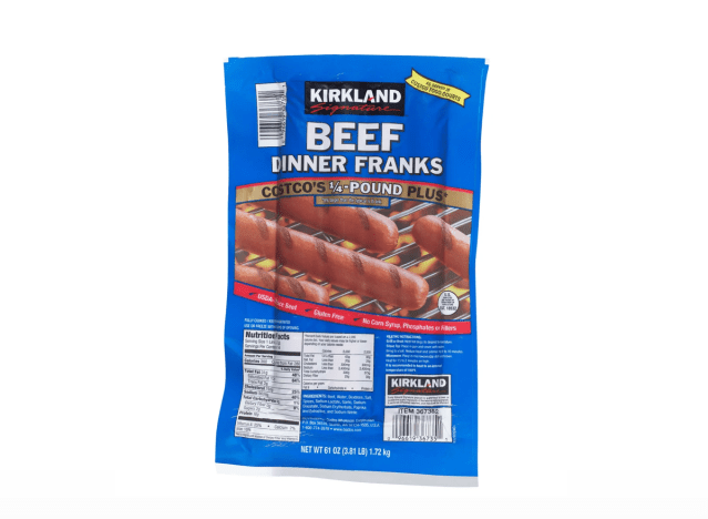 Kirkland Signature Beef Dinner Franks