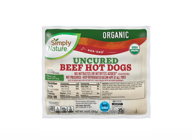 Simply Nature Organic Uncured Beef Hot Dogs