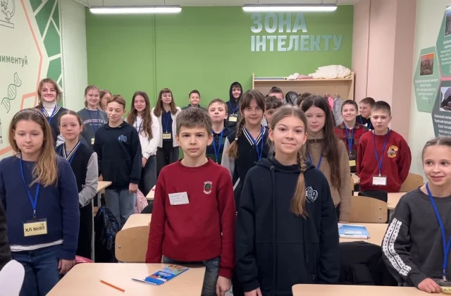 A rare look inside one of Kharkiv’s underground schools