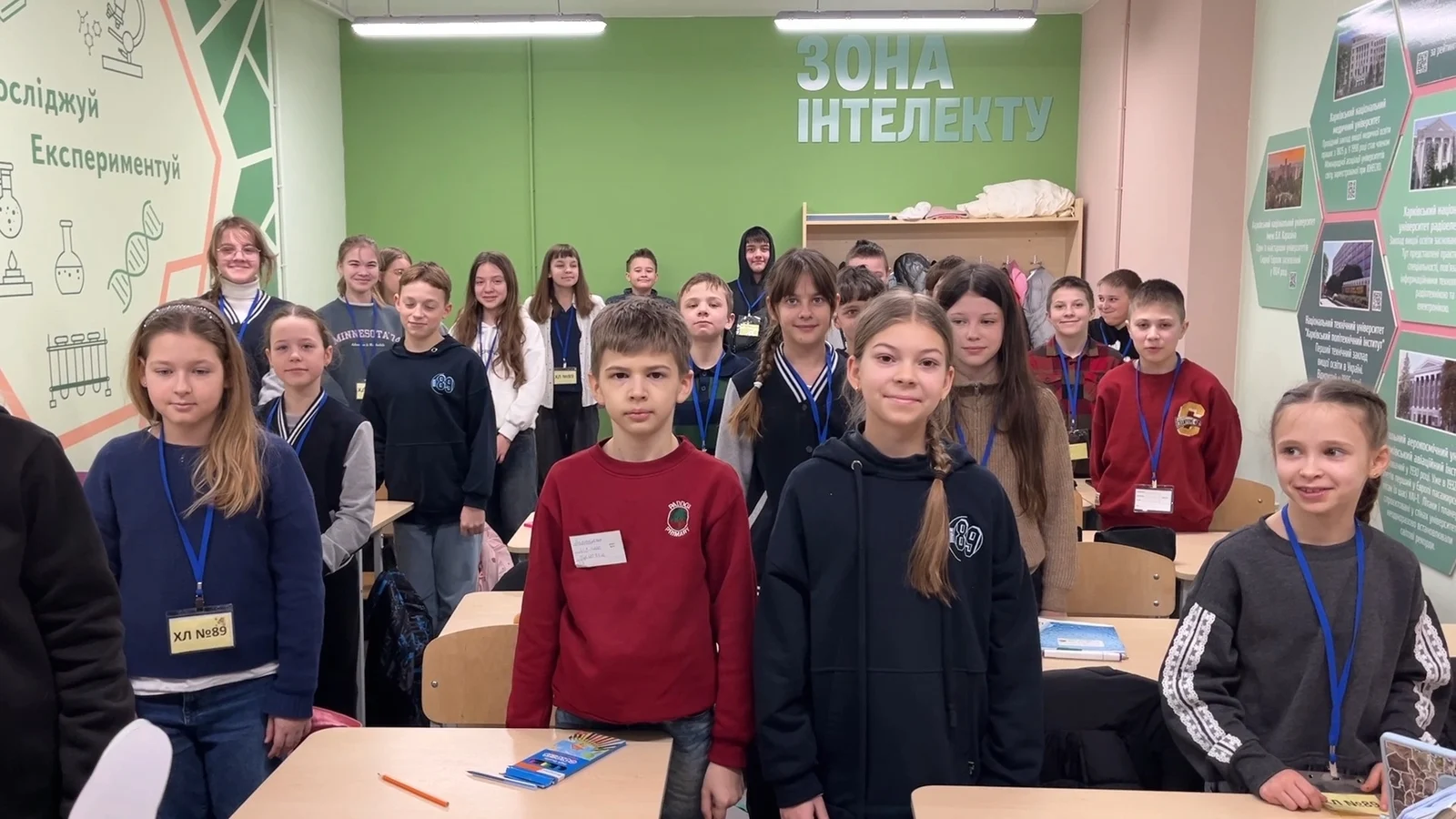 A rare look inside one of Kharkiv’s underground schools