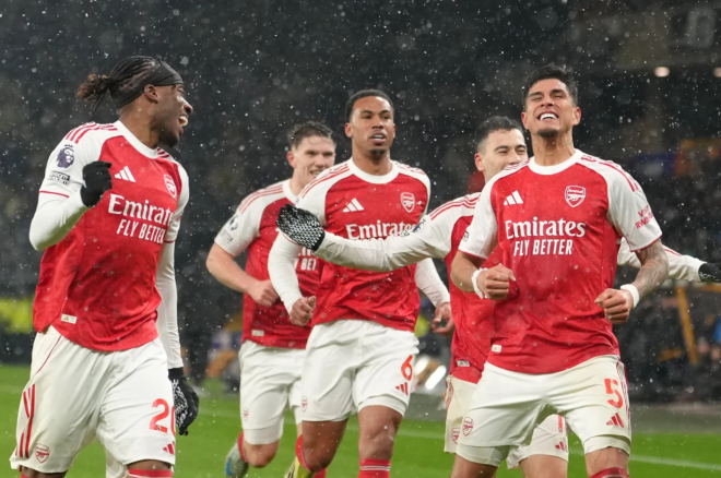 Arsenal squander two-goal lead at Wolves, boosting Man City’s Premier League title hopes