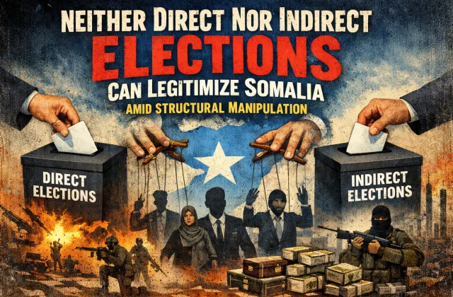 Neither Direct Nor Indirect Elections Can Legitimize Somalia Amid Structural Manipulation