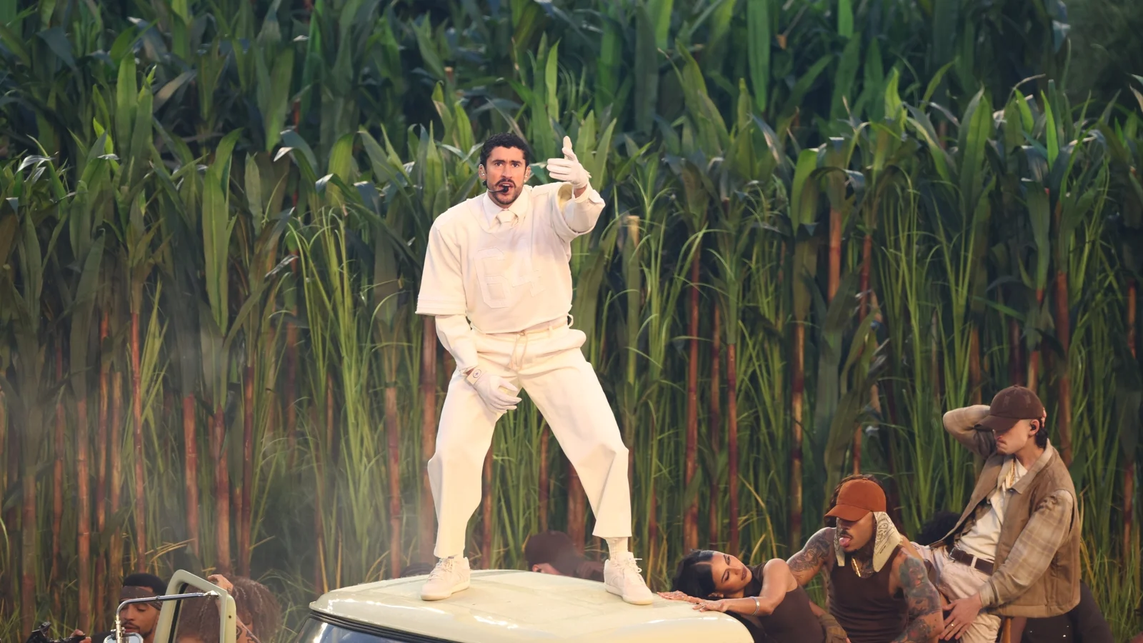 Bad Bunny’s Super Bowl halftime show attracts 128 million viewers, ranking fourth all-time