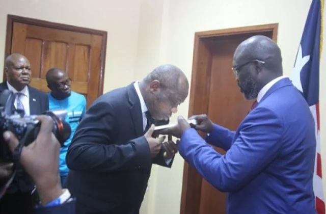 Former Finance Minister Tweah Claims VP Conspired to Imprison Him
