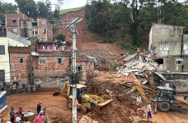 Deadly Brazil downpours kill 25, dozens still unaccounted for