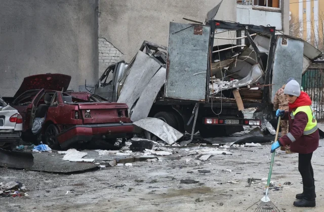 Four years later, Kharkiv balances deep sorrow with unbowed resolve