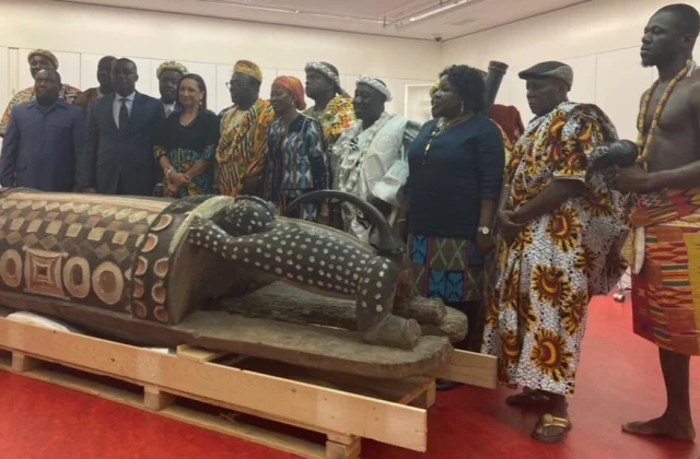France Repatriates Stolen ‘Talking Drum’ to Ivory Coast