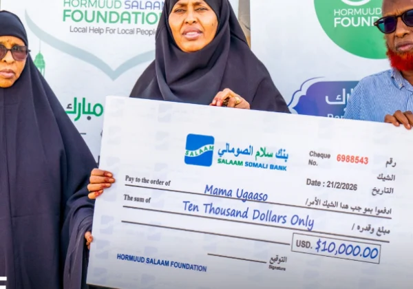 Hormuud Salaam Foundation Awards Grants to Maama Ugaaso Foundation, SWDC
