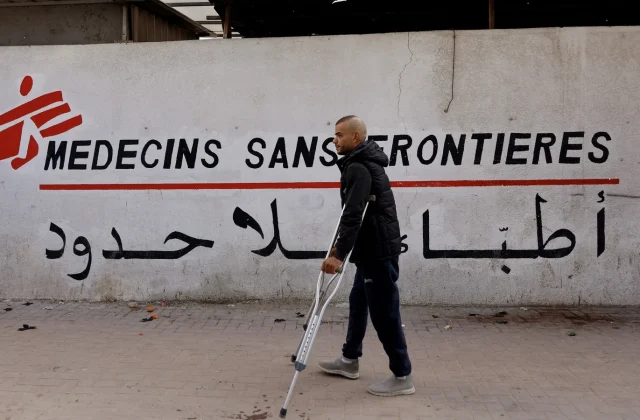 Israel to shutter Doctors Without Borders’ Gaza operations over Palestinian staff list dispute