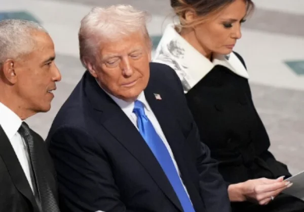 Obama decries decline of decency in politics after Trump’s racist post