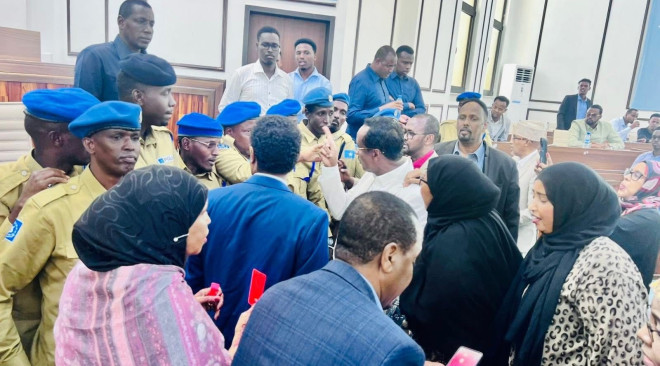 Opposition Blocks Somali Parliament Debate on Constitutional Amendments, Sparking Chaos