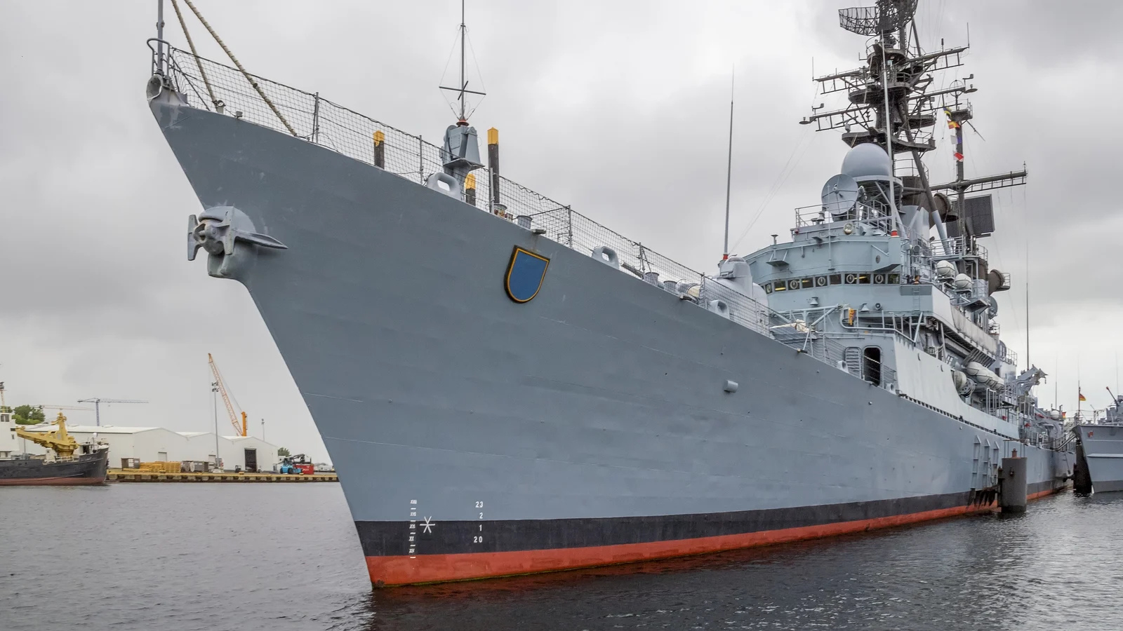 Pair of shipyard workers detained over alleged sabotage of German Navy vessels