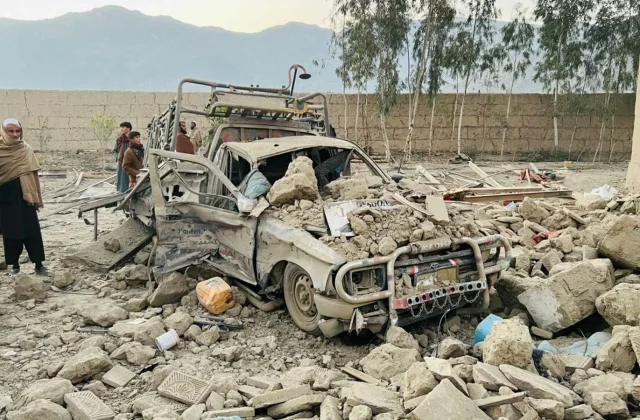 Pakistan carries out cross-border airstrikes in Afghanistan as minister declares ‘open war’