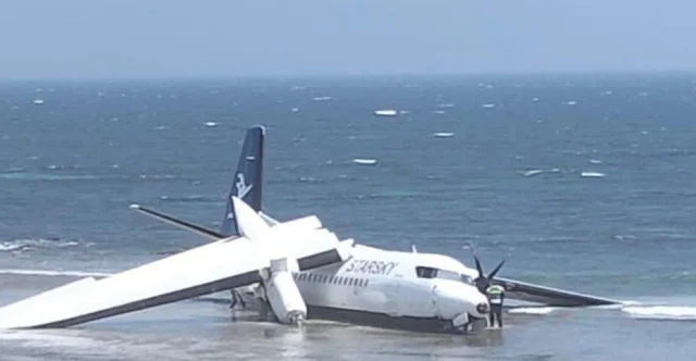 Passenger Plane Crashes After Takeoff at Mogadishu Airport, All Aboard Survive