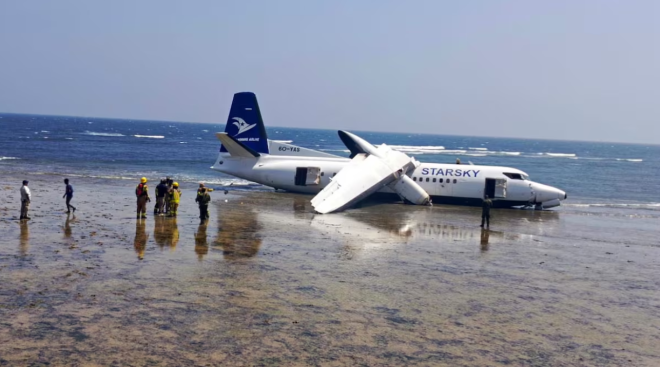 Passenger recounts panic during plane’s crash landing in Somalia