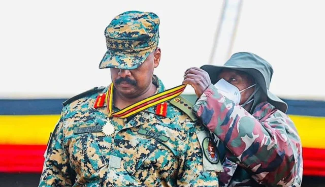 President Museveni Awards Son Muhoozi Uganda’s Second-Highest Military Medal