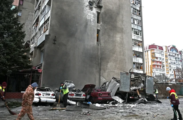 Russian missiles and drones batter Ukraine’s energy infrastructure in barrage