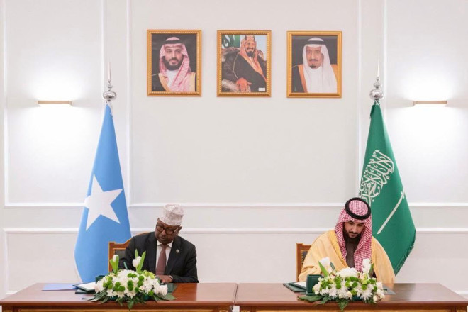 Saudi Arabia and Somalia Sign Defense Pact to Enhance Security, Counterterrorism