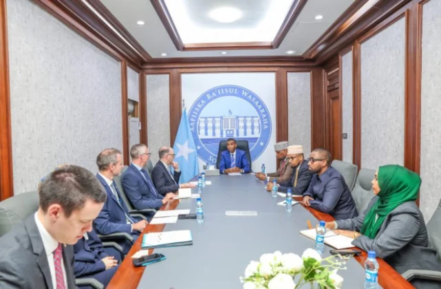 Somali PM, German minister discuss drought crisis, security, and political reforms in Mogadishu
