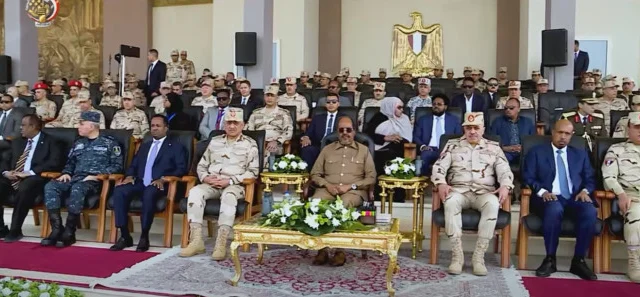 Somali President Attends Send-Off for Egyptian Troops to African Union Mission in Somalia