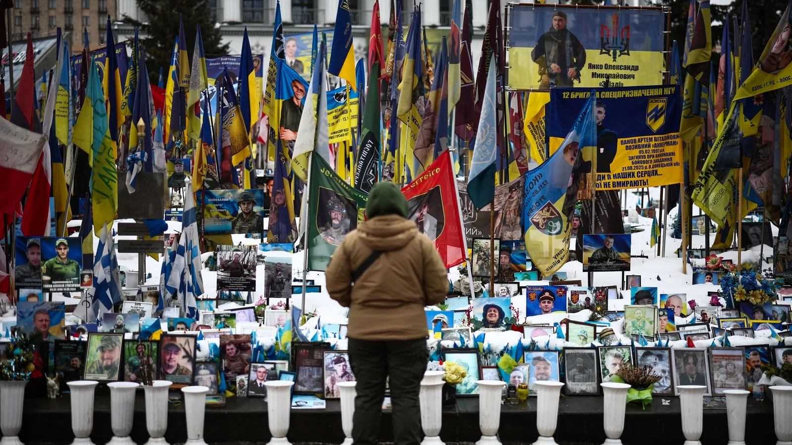 Ukraine commemorates four years since Russia’s full-scale invasion began