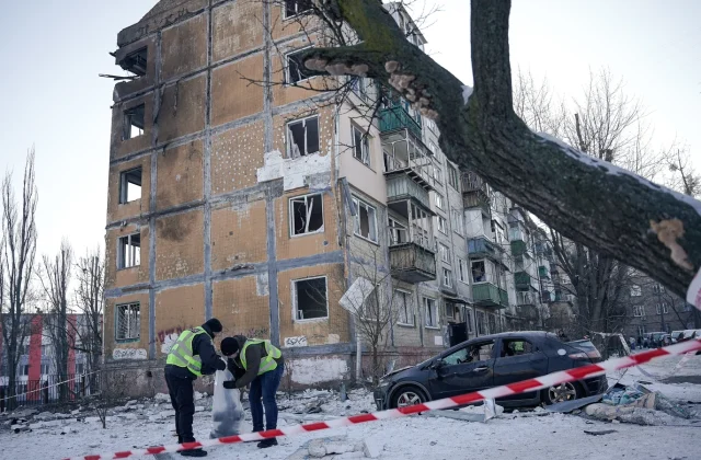 Ukraine hit by year’s fiercest assault on energy infrastructure