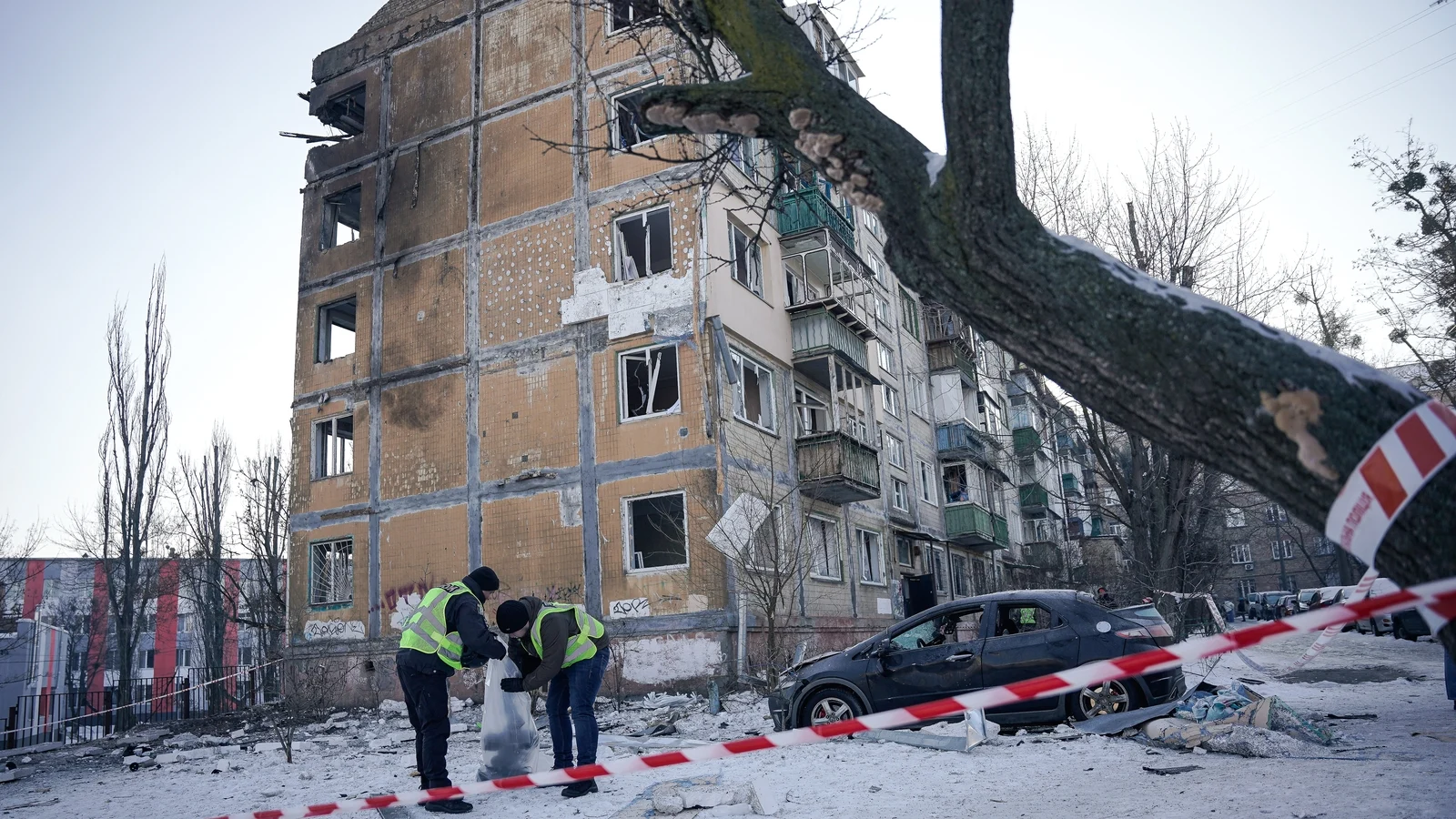 Ukraine hit by year’s fiercest assault on energy infrastructure