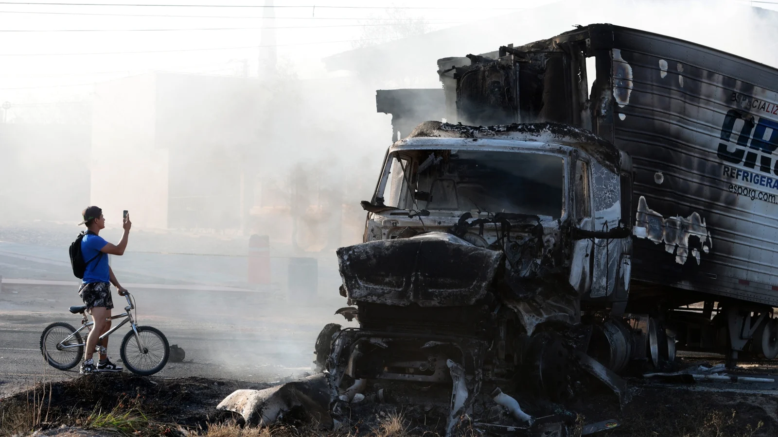 Violence after Mexican cartel leader’s death leaves at least 25 soldiers dead