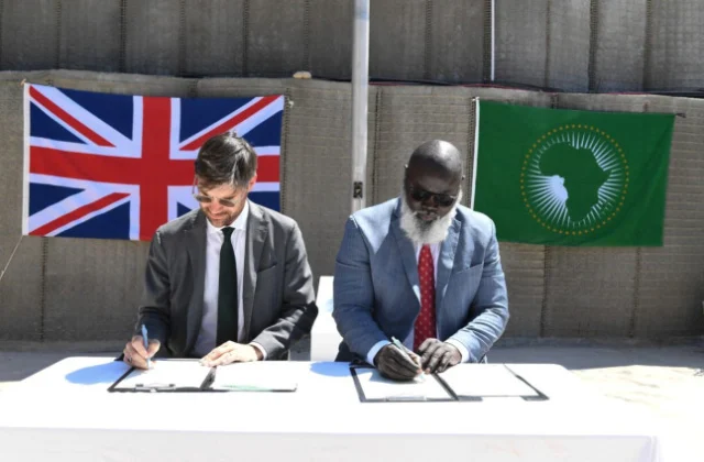 AUSSOM takes command of British base in Mogadishu to boost capacity