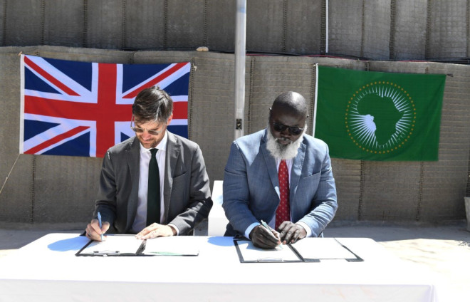 AUSSOM takes command of British base in Mogadishu to boost capacity
