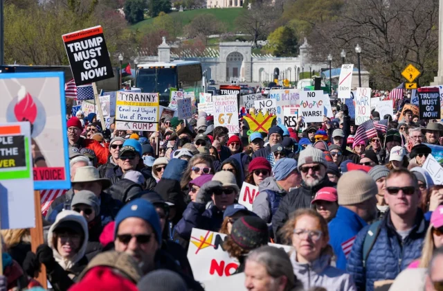 Anti-Trump protests held across the United States on ‘No Kings’ Day
