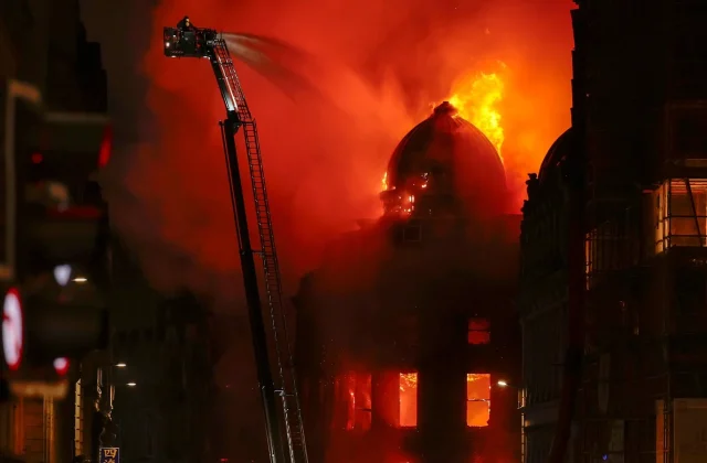 Fire at Glasgow Train Station Triggers Major Damage, Partial Collapse