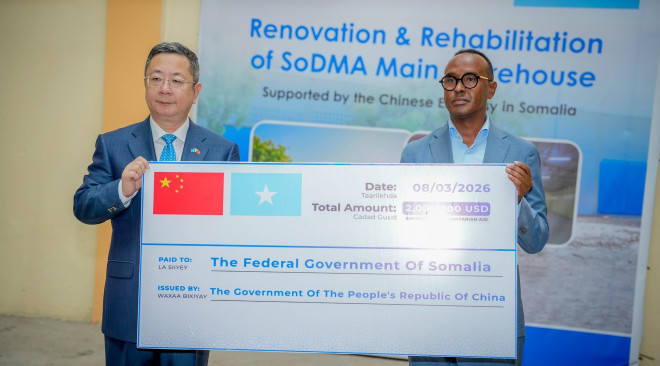 China donates