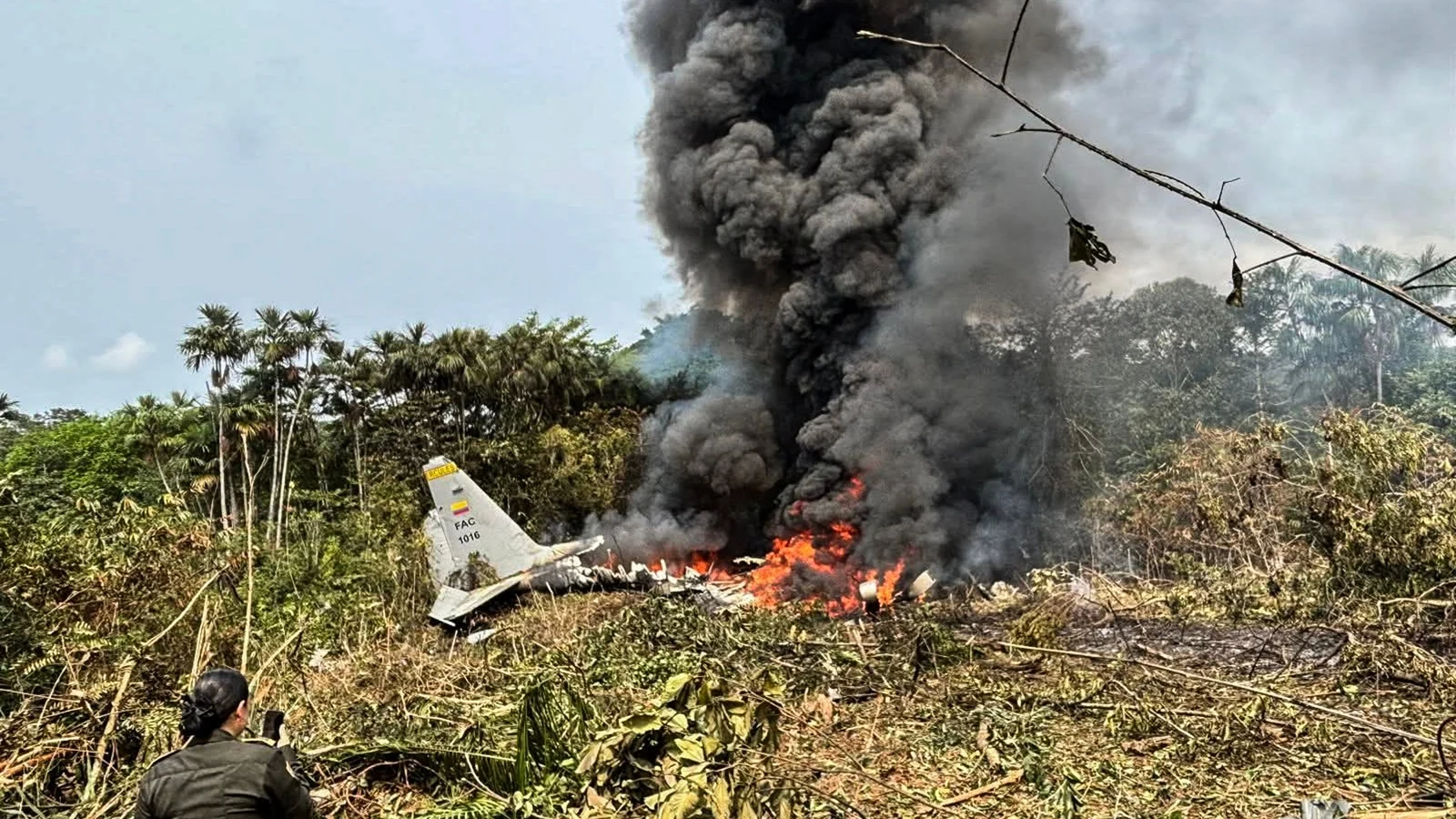 Colombian military plane crash kills 66; four service members still missing