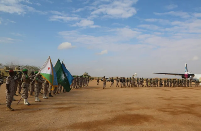 Djiboutian AUSSOM Troops Deploy to Beledweyne, Replacing Outgoing Battalion