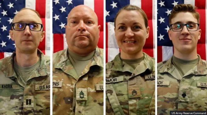 First U.S. troops killed in Iran conflict have been identified