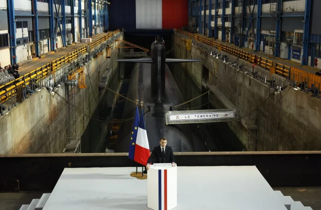 French nuclear deterrent shields allies as global instability intensifies