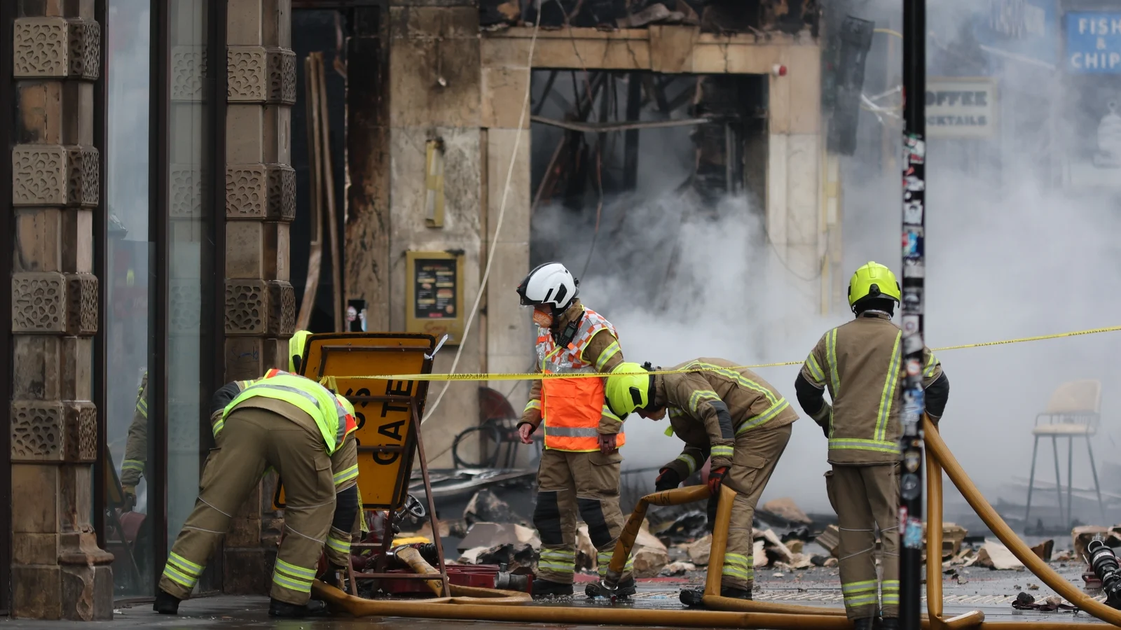 Glasgow Central train station partially reopens after fire