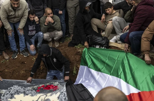 Health officials: Israeli troops fatally shoot parents, two children in West Bank